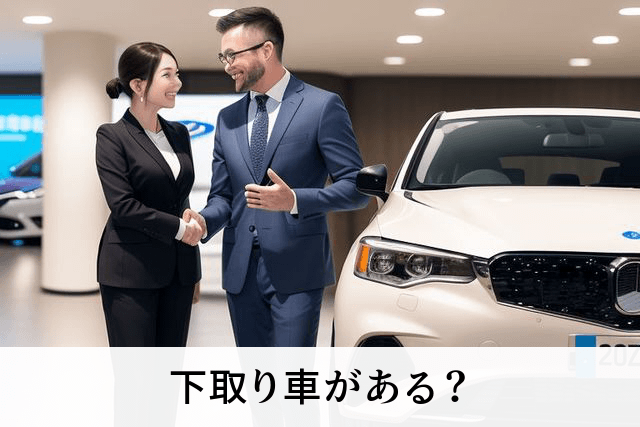 下取り車がある？