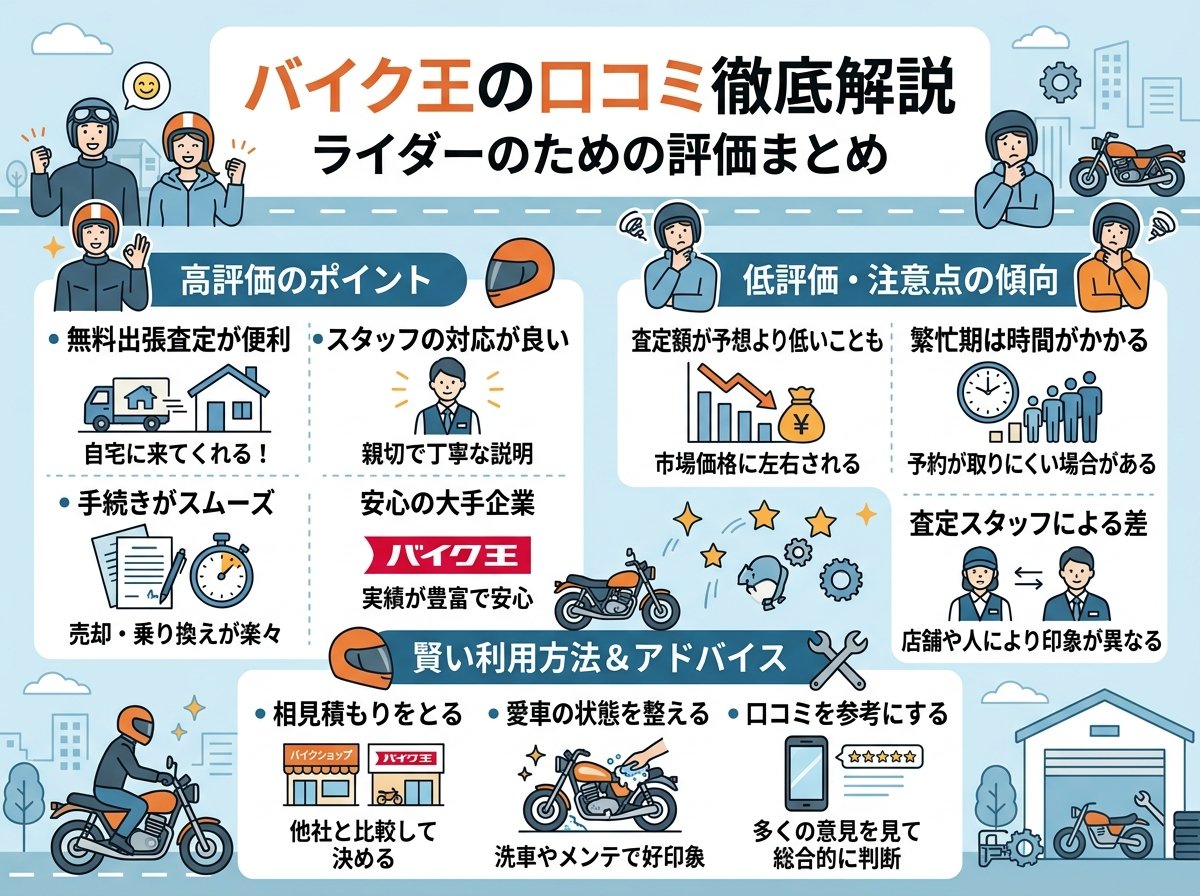 バイク王の口コミ