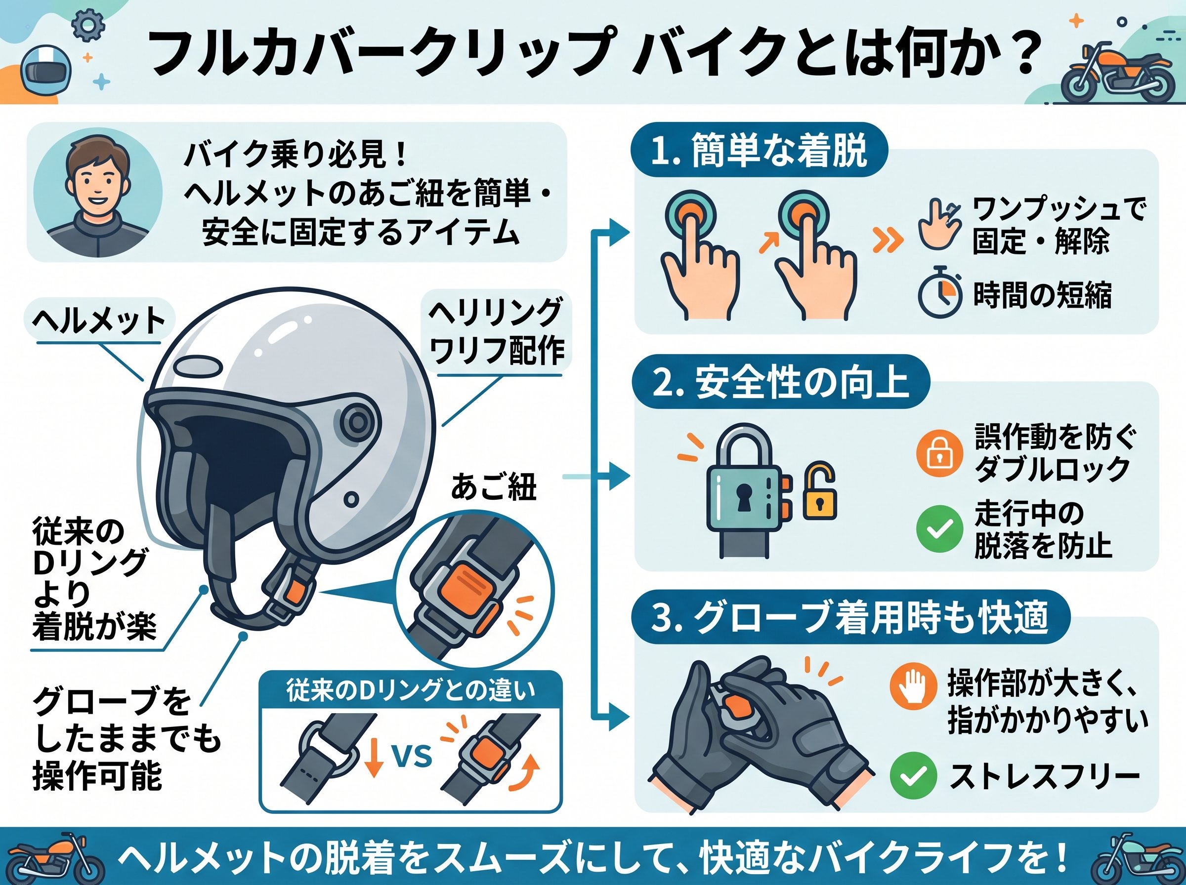 フルカバークリップ バイクとは何か