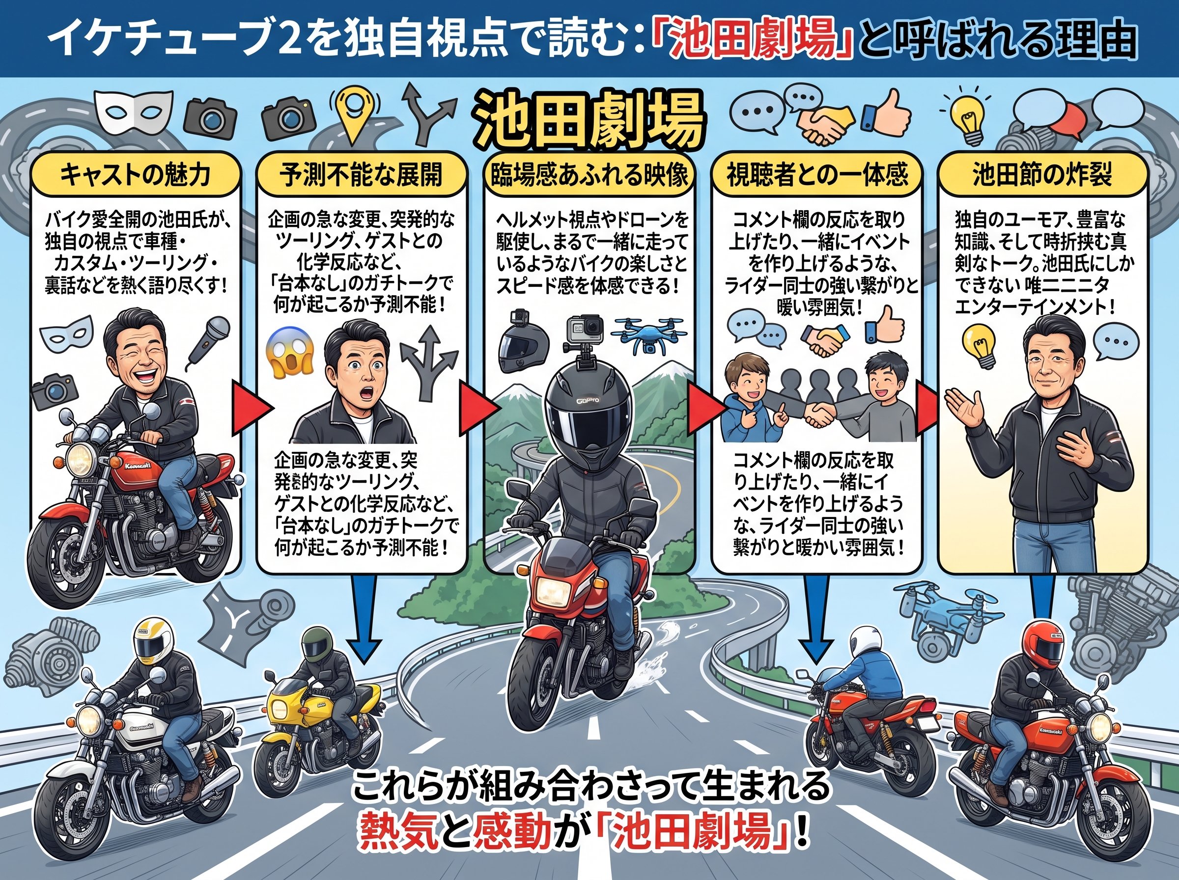 イケチューブ2を独自視点で読む：「池田劇場」と呼ばれる理由
