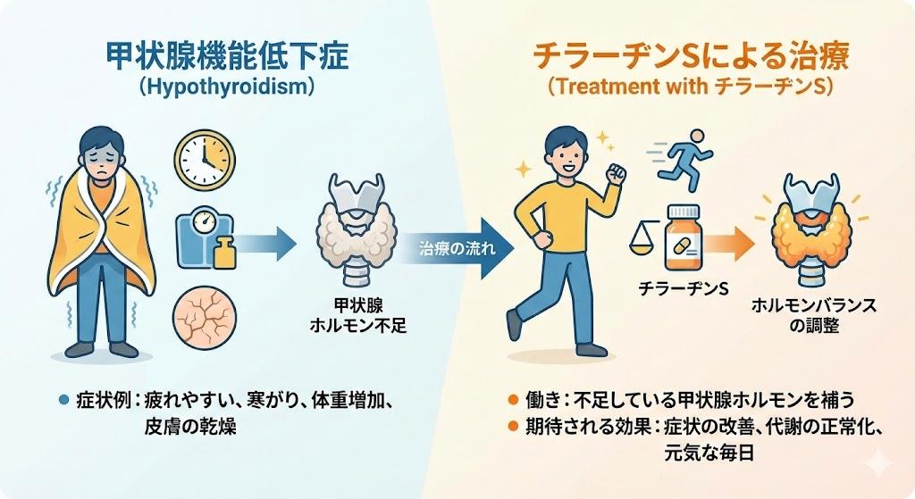 チラーヂンSと甲状腺機能低下症
