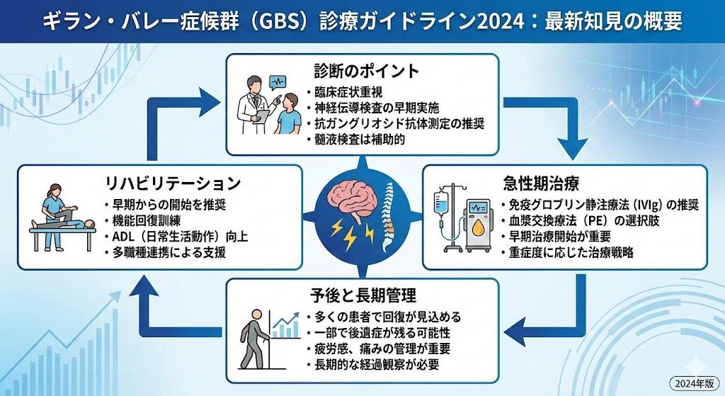 ギラン・バレー症候群診療ガイドライン2024における最新知見