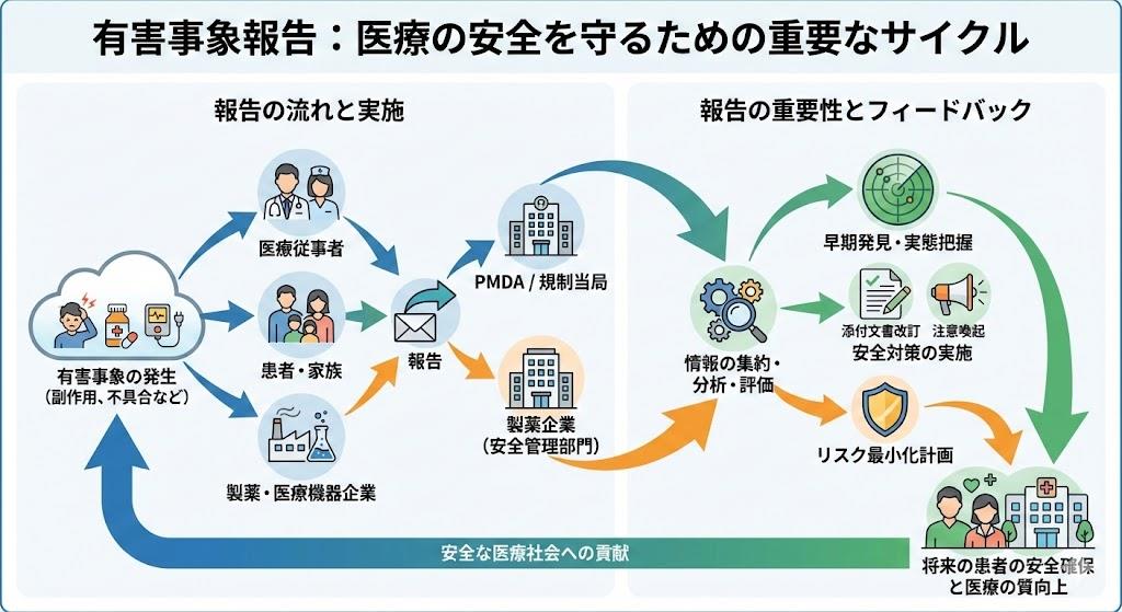有害事象報告の実施と重要性