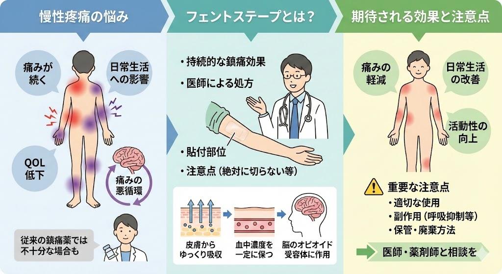 慢性疼痛とフェントステープ
