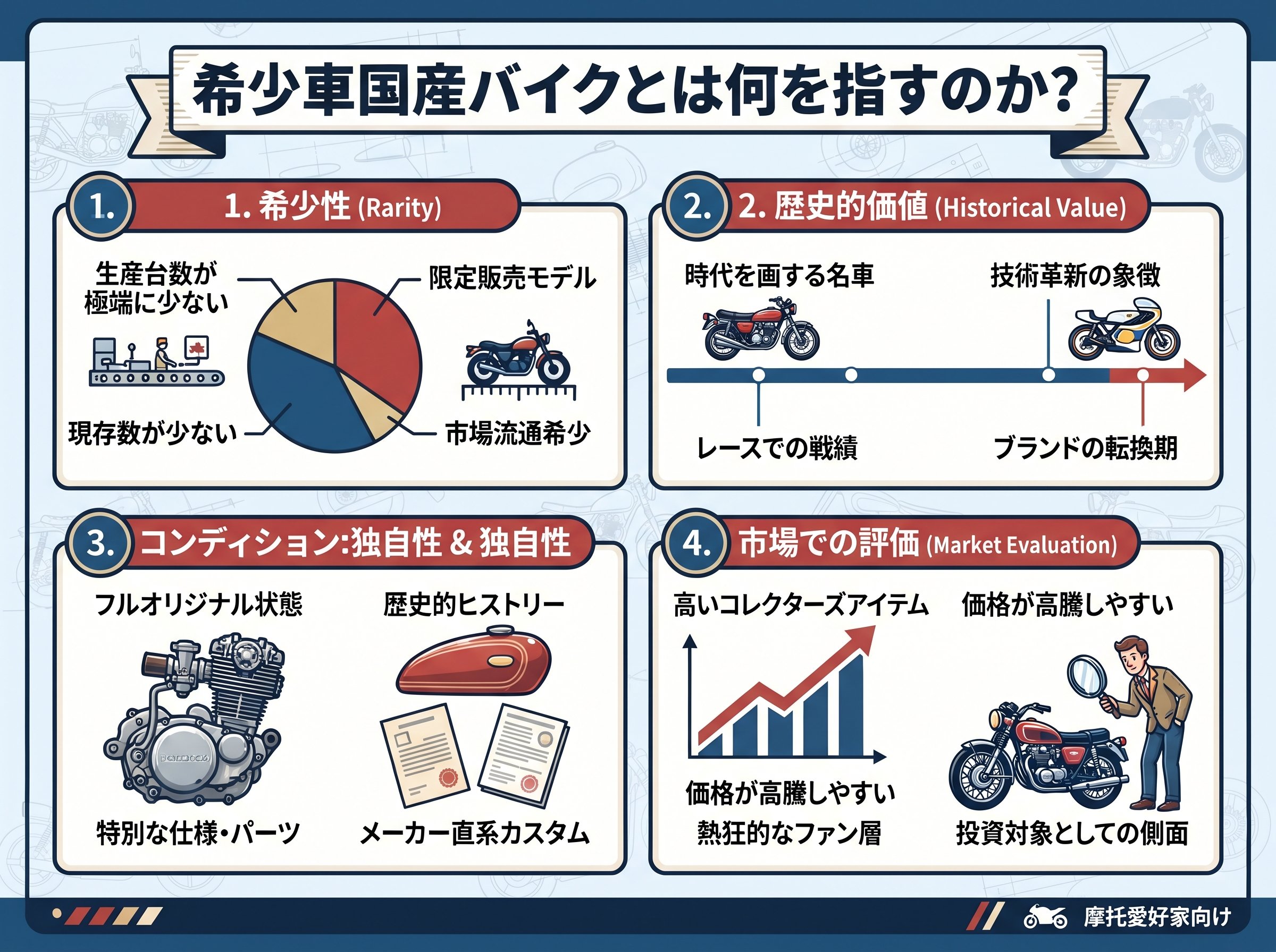 希少車国産バイクとは何を指すのか
