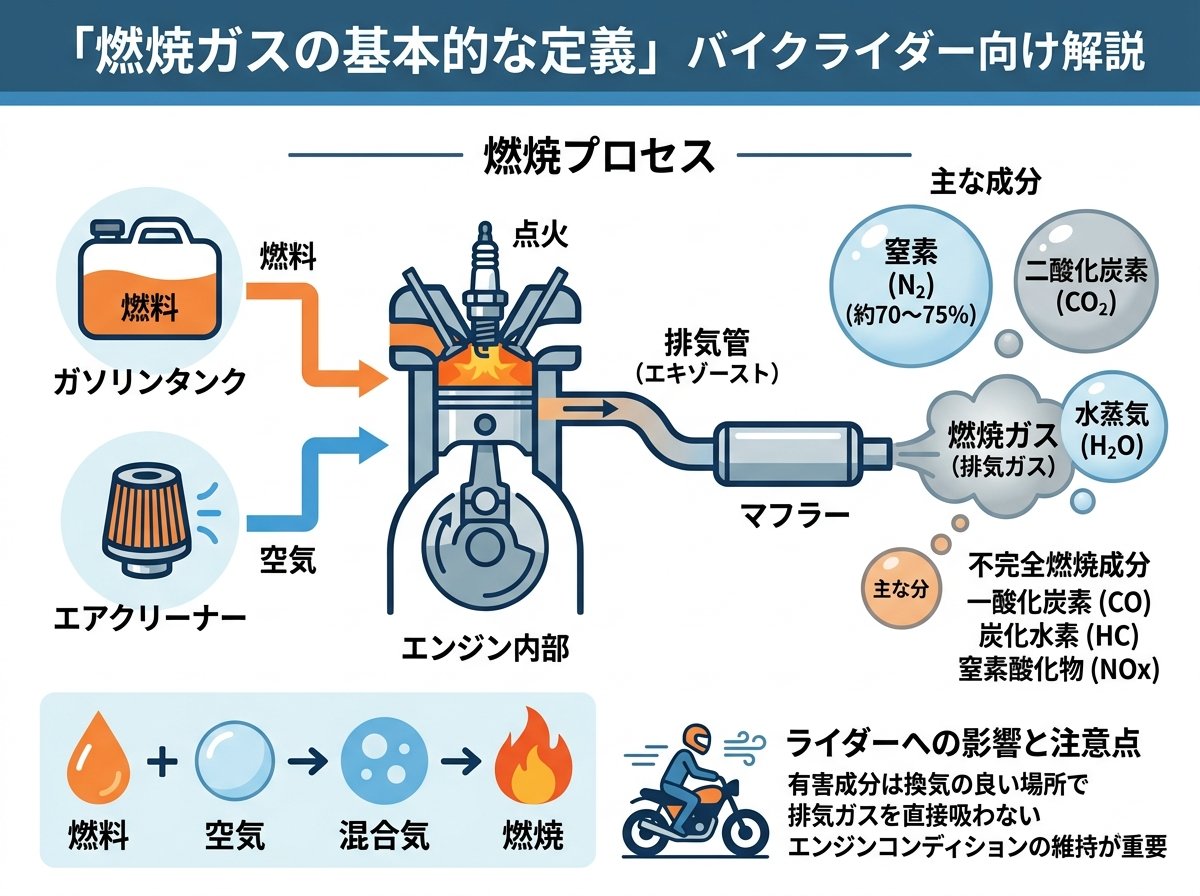 燃焼ガスの基本的な定義