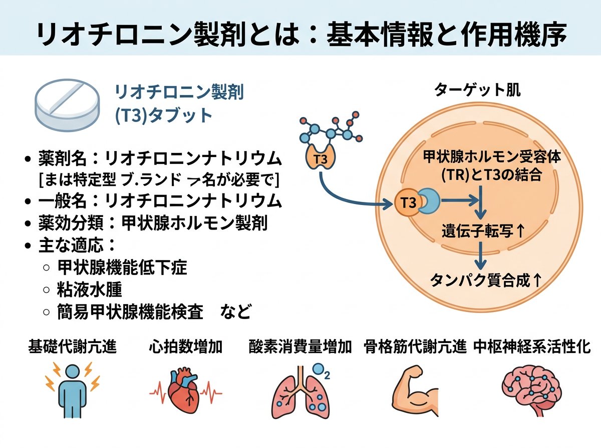 リオチロニン製剤とは:基本情報と作用機序