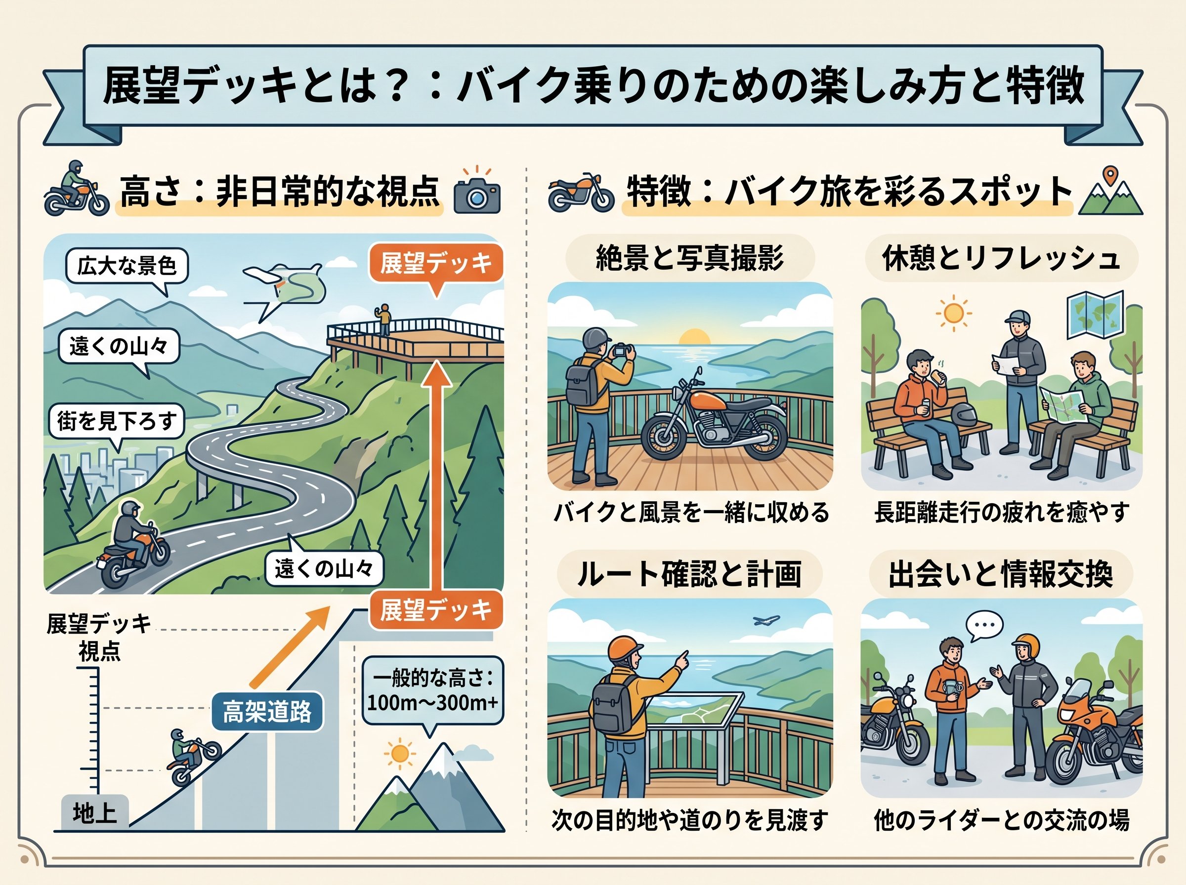 展望デッキとは何か高さと特徴