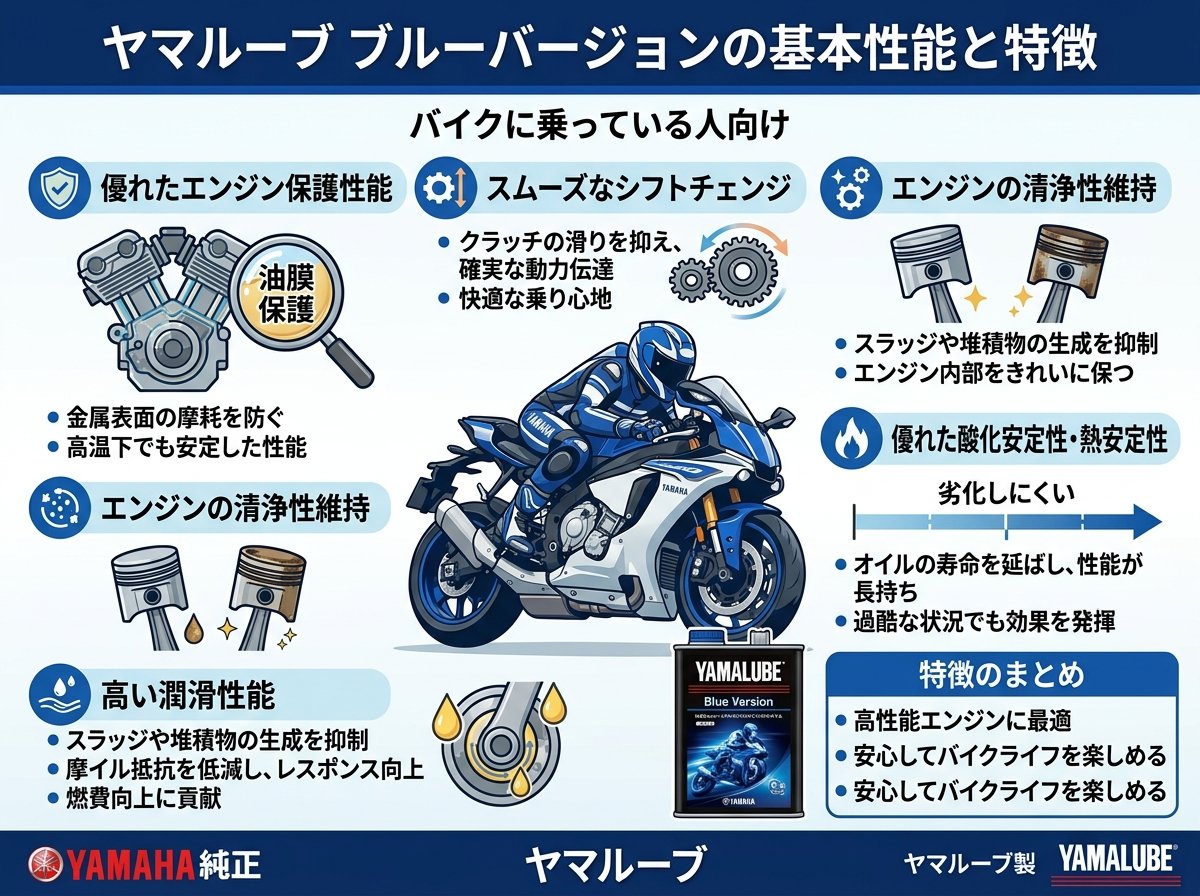 ヤマルーブブルーバージョンの基本性能と特徴